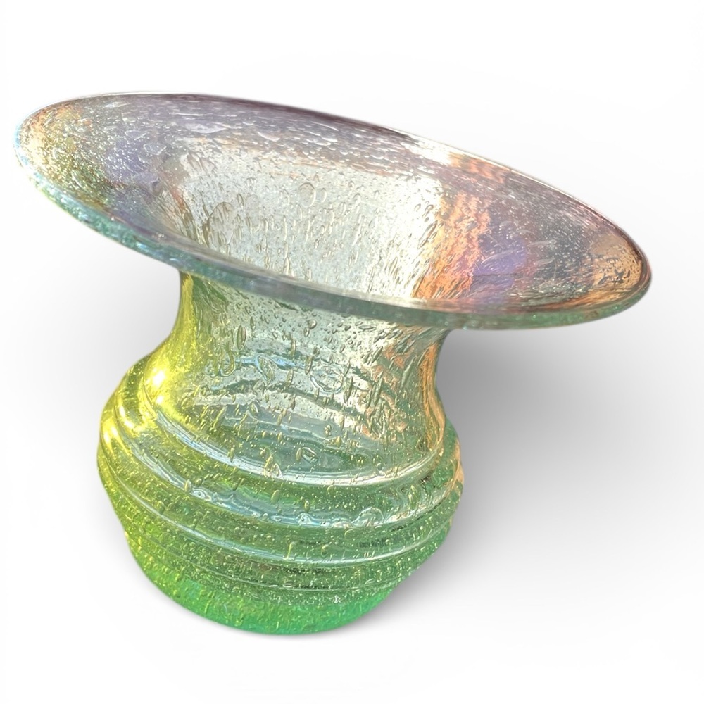 Vintage Art glass, controlled bubble, hand made, maker is unknown, no flaws - Picture 4 of 6